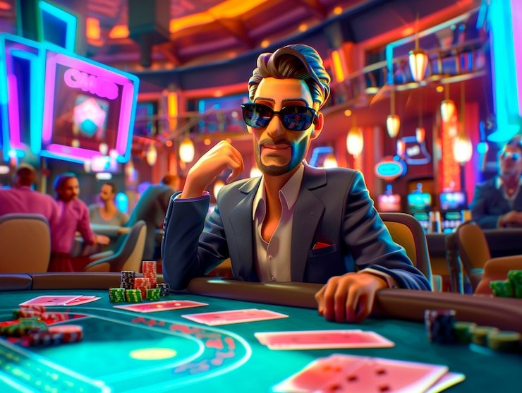 Jurassic Kingdom live blackjack studio with professional croupier at jonitogel slot